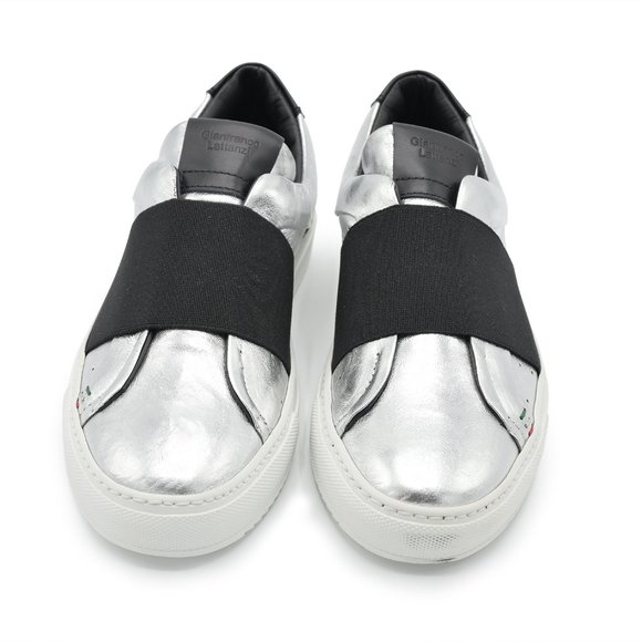 Gianfranco Lattanzi Women Sneaker in Silver Leathe - Picture 3 of 6